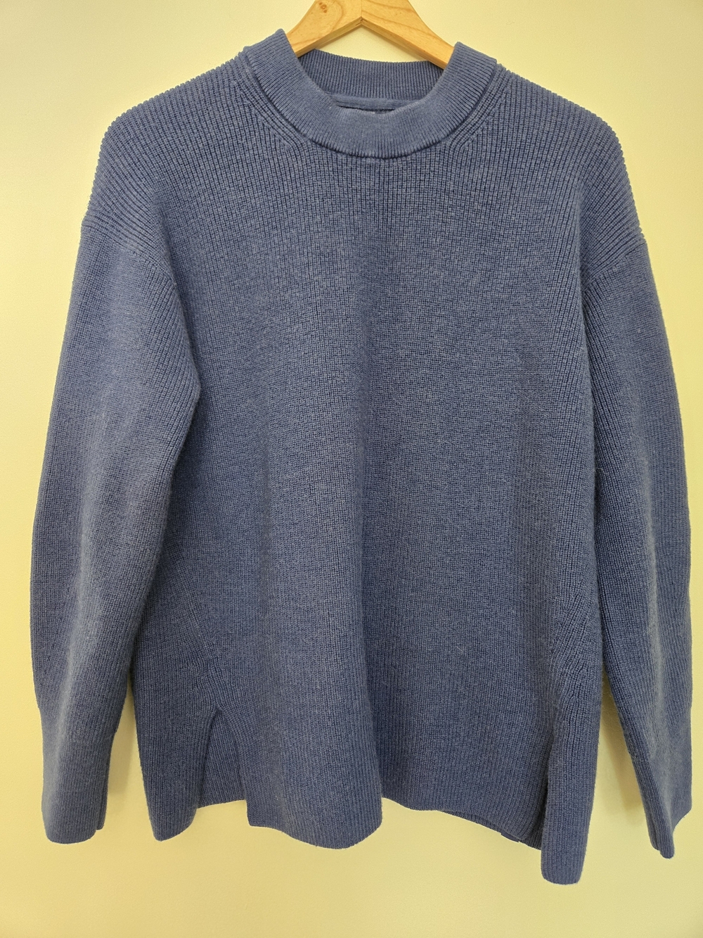 lululemon athletica Blue Crewneck Sweater